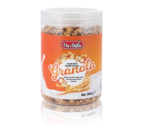 Fıstık Ezmeli Sade Granola